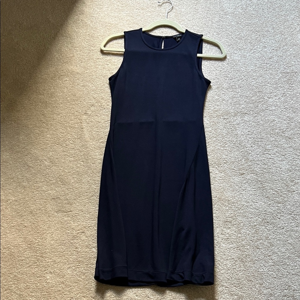 Ann Taylor Navy A-line Dress